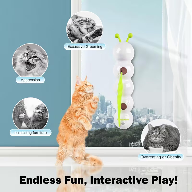 All For Paws Interactive Cat Feather Toy